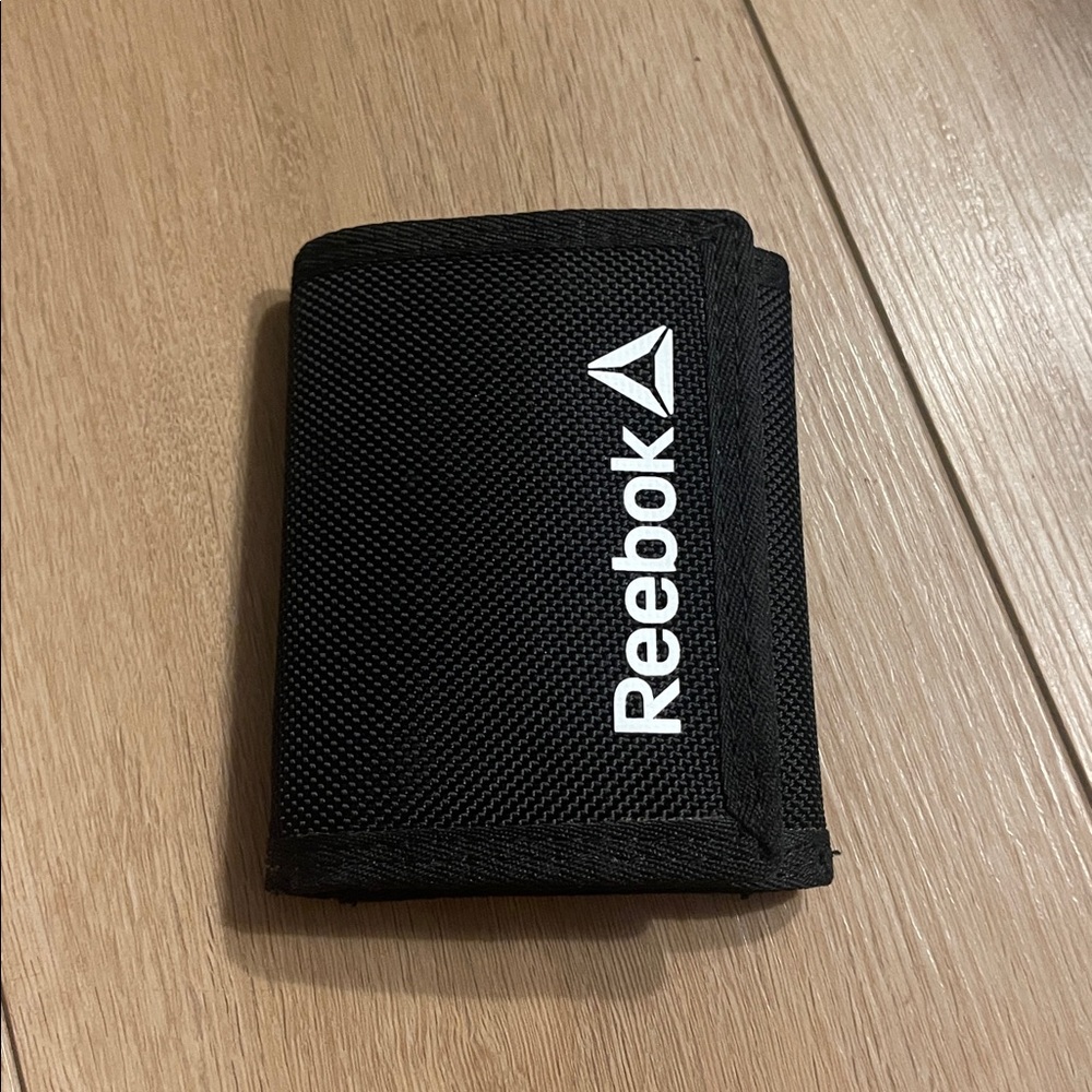 Reebok Black Tri-Fold Wallet